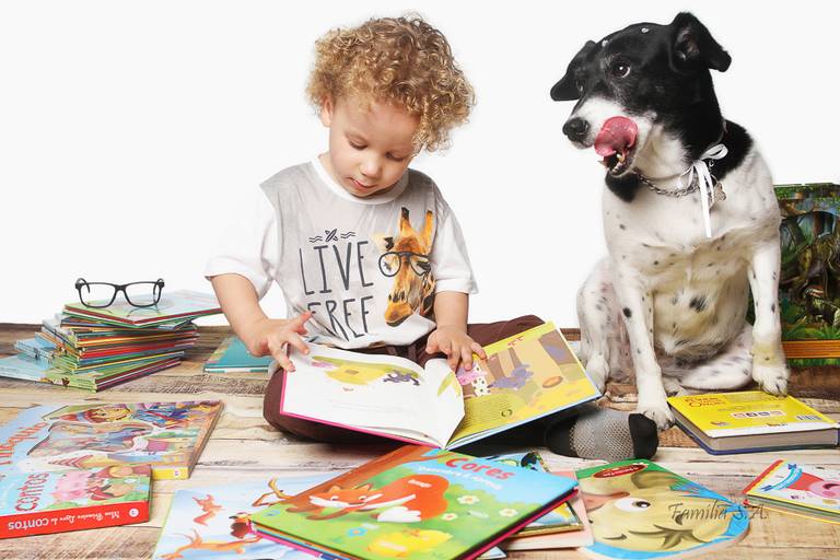 Ensaio Infantil com Pet