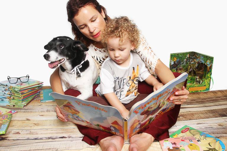 Ensaio Infantil com Pet