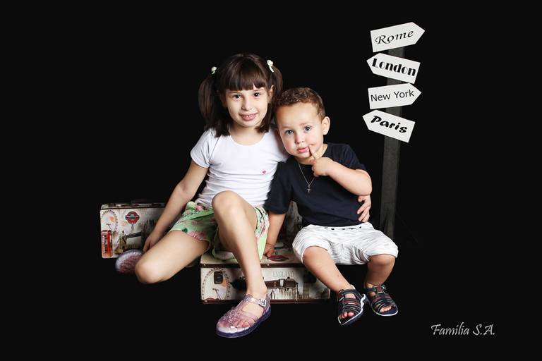 Ensaio Infantil Irmãos