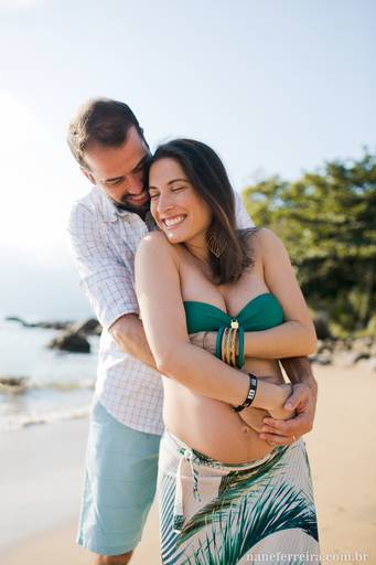 Ensaio gestante Ilhabela 