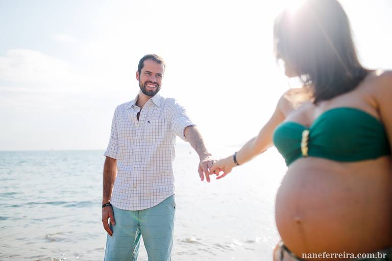 Fotografia gestante Ilhabela 