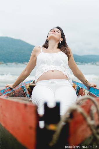 Fotografia gestante Guarujá 