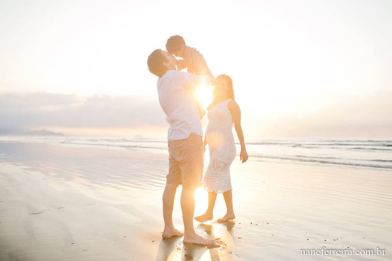 Ensaio Gestante praia 
