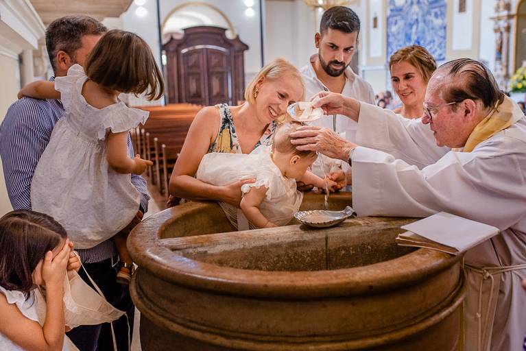 fotografias de batizado