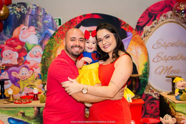 festa branca de neve ideias