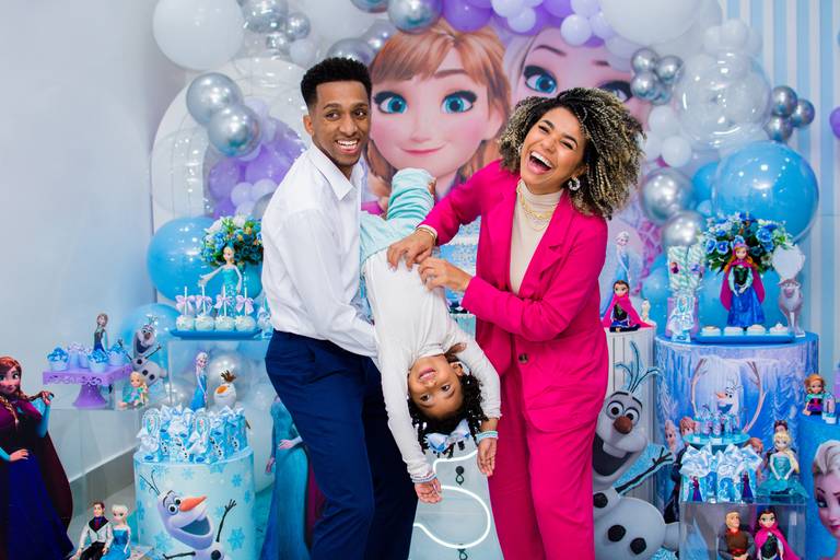 festa frozen decoração