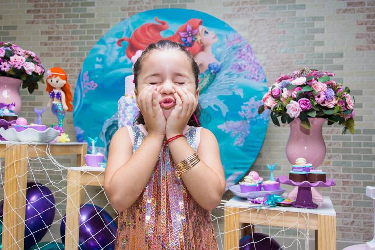 festa infantil sereia