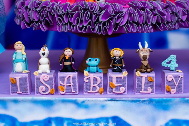 docinhos personalizados frozen