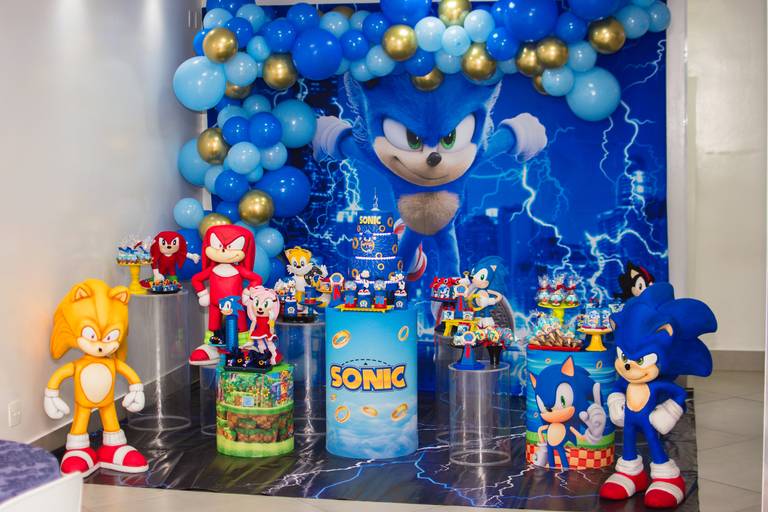 festa sonic ideias