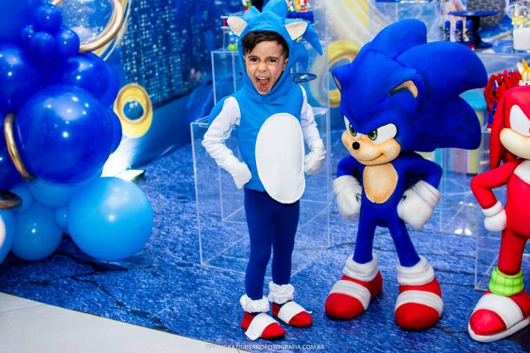 festa sonic inspiração