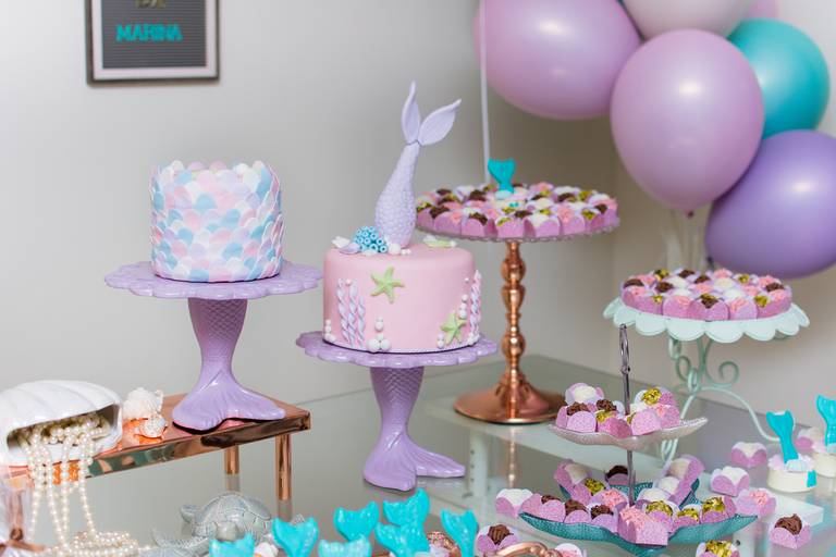 decoração cha de bebe sereia