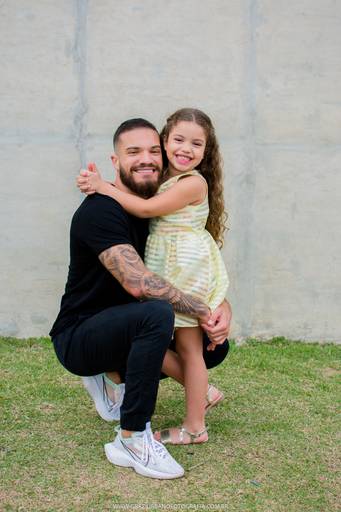 ensaio pai e filha ideias