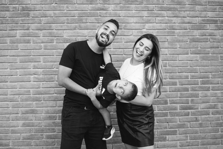 ensaio familia no parque