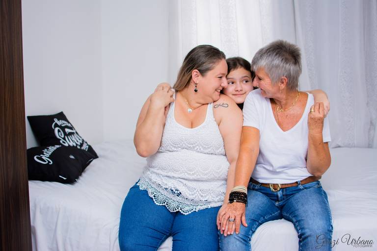 ensaio familia em casa 