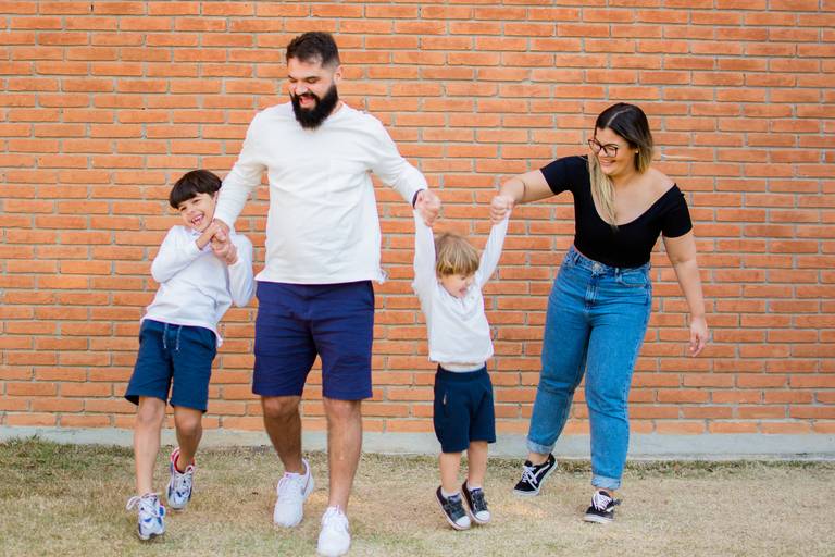 ensaio familia no parque