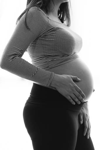 ensaio gestante em casa