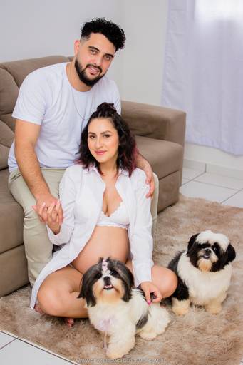 ENSAIO LIFESTYLE GESTANTE em casa