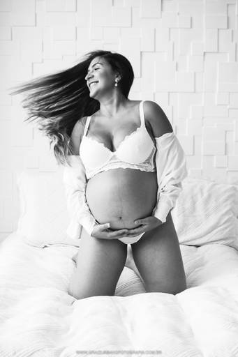 ENSAIO LIFESTYLE GESTANTE em casa