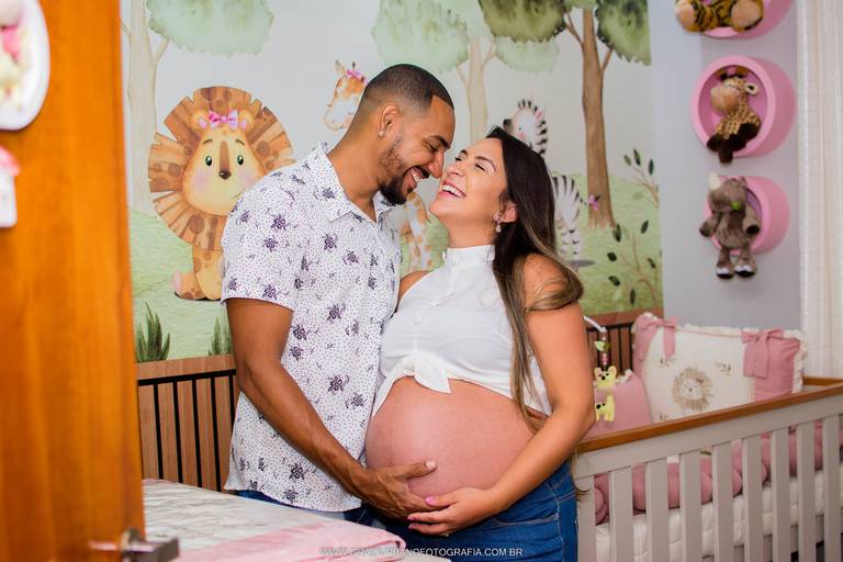 ENSAIO LIFESTYLE GESTANTE em casa