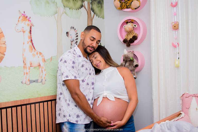 ENSAIO LIFESTYLE GESTANTE em casa