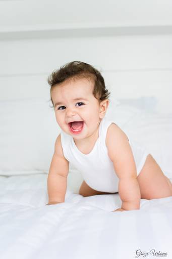 ENSAIO BEBÊ EM CASA