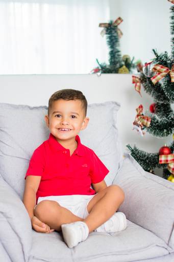 ENSAIO DE NATAL EM CASA