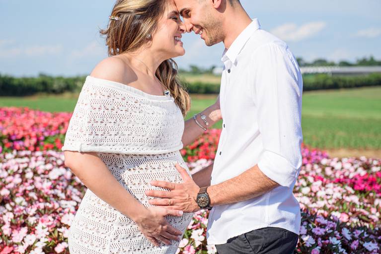 Ensaio gestante externo Holambra Campinas Bia Lima Fotografia