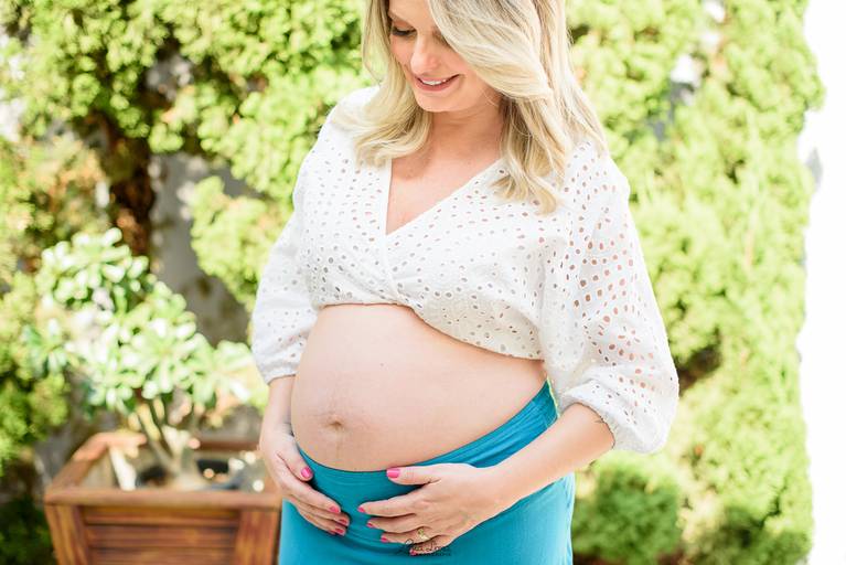 Ensaio gestante em casa Campinas Bia Lima 