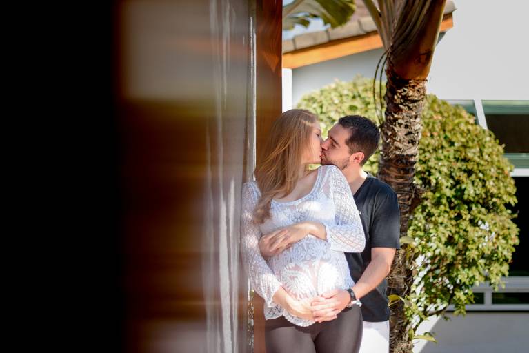 Ensaio gestante em casa Campinas Bia Lima Fotografia