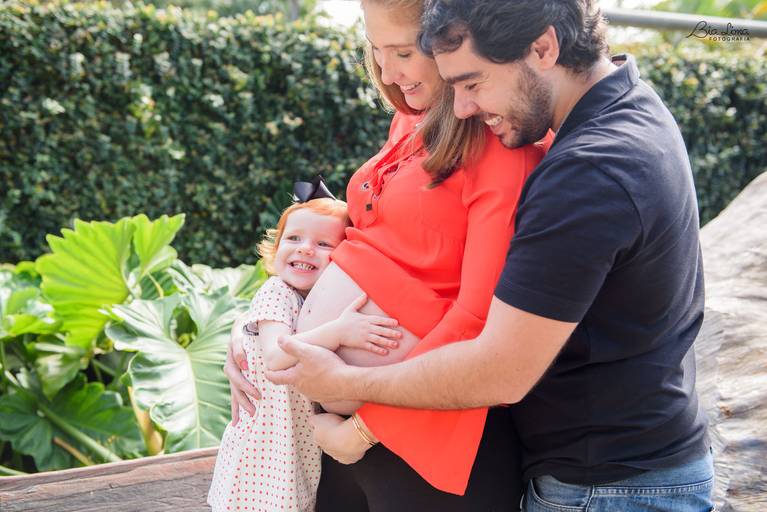 Ensaio gestante externo filha mais velha Campinas Bia Lima Fotografia