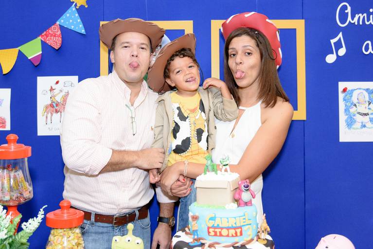 Aniversário infantil Campinas buffet toy story