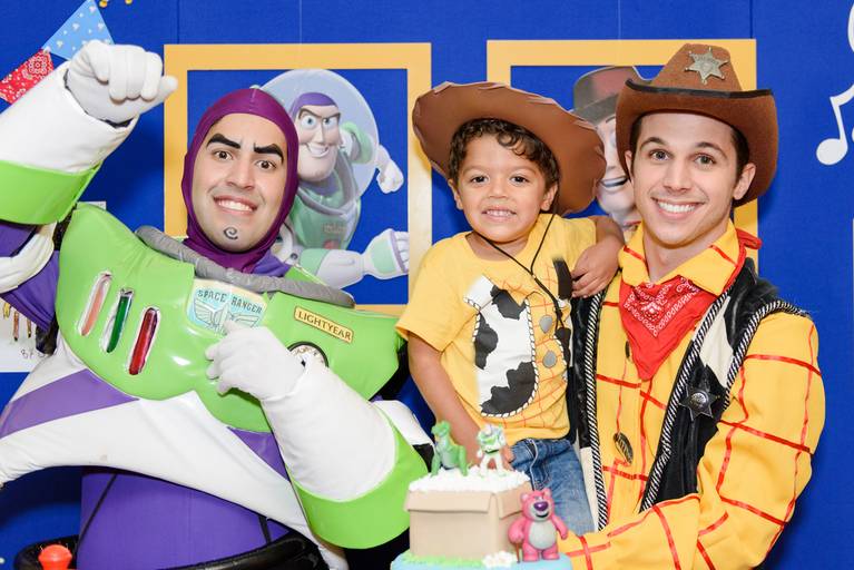 Aniversário infantil Campinas buffet toy story