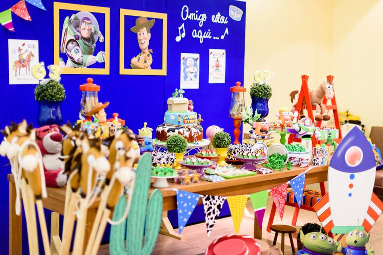 Aniversário infantil Campinas buffet toy story