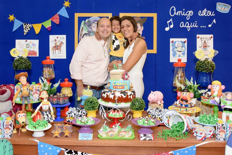 Aniversário infantil Campinas buffet toy story