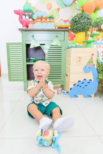 Aniversário infantil Campinas em casa dinossauro