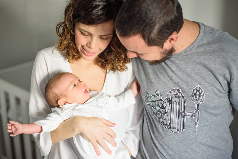 Ensaio recém nascido lifestyle Campinas