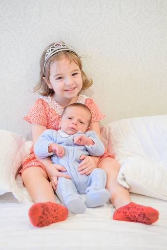 Ensaio recém nascido lifestyle Campinas irmã mais velha