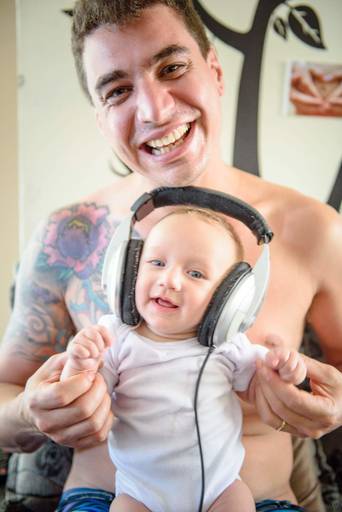 Ensaio acompanhamento trimestral bebê Campinas