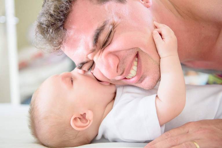 Ensaio acompanhamento trimestral bebê Campinas