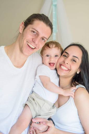 Ensaio acompanhamento trimestral bebê Campinas