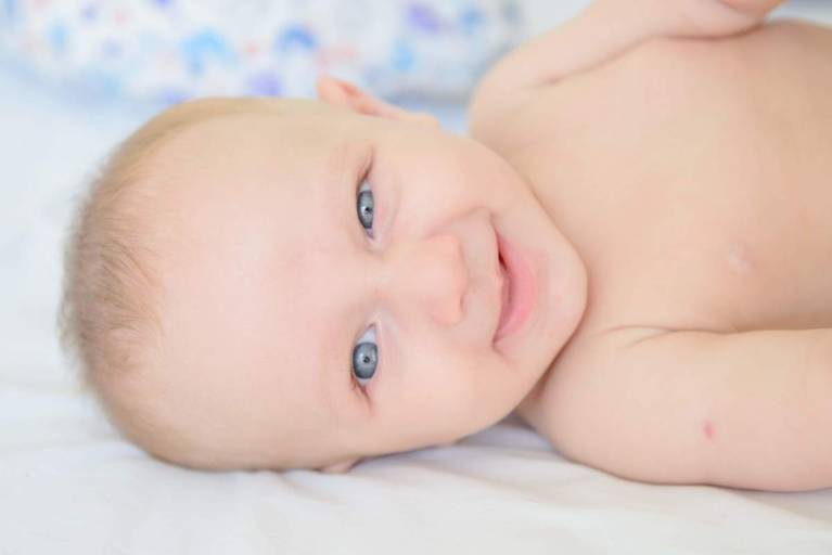 Ensaio acompanhamento trimestral bebê Campinas