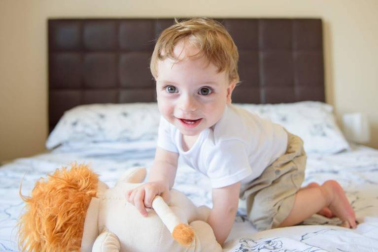 Ensaio acompanhamento trimestral bebê Campinas