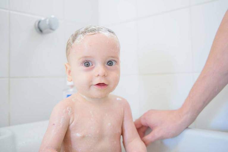 Ensaio acompanhamento trimestral bebê Campinas