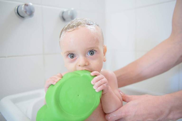 Ensaio acompanhamento trimestral bebê Campinas