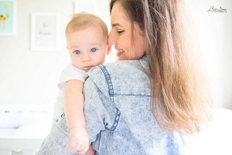Ensaio acompanhamento trimestral bebê Campinas