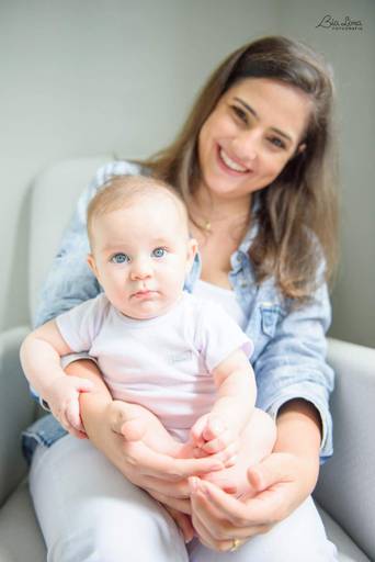 Ensaio acompanhamento trimestral bebê Campinas