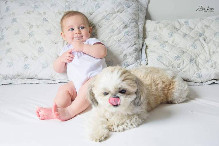 Ensaio acompanhamento trimestral bebê Campinas