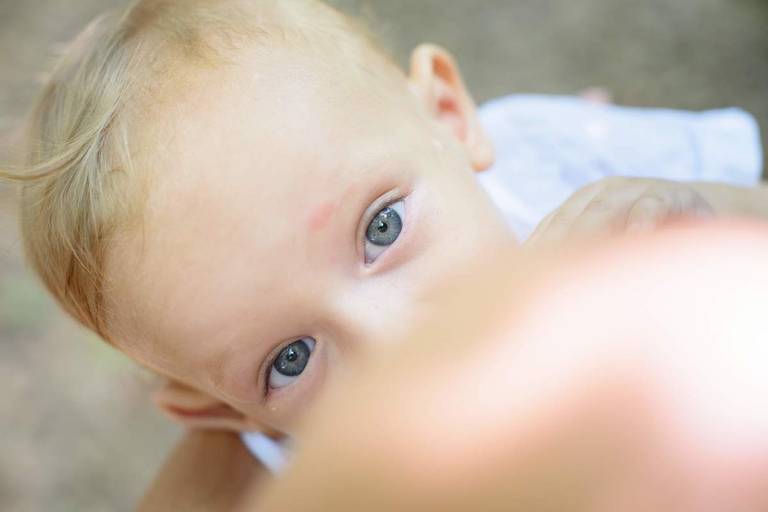 Ensaio acompanhamento trimestral bebê Campinas