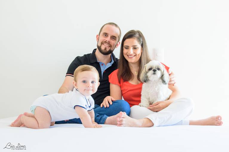 Ensaio acompanhamento trimestral bebê Campinas