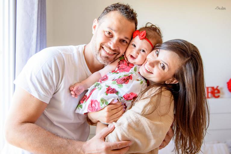 Ensaio acompanhamento trimestral bebê Campinas